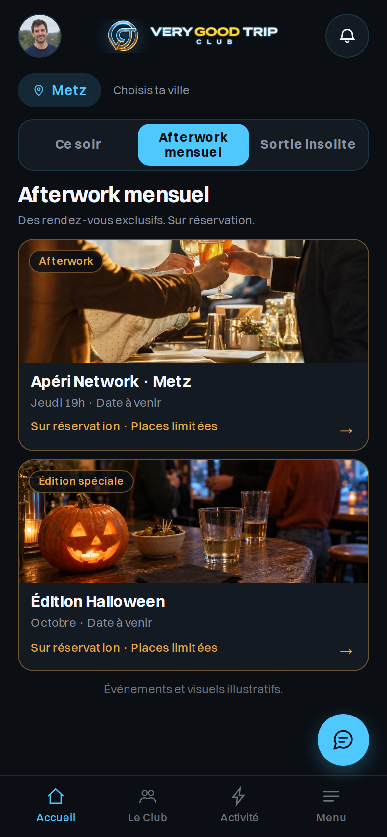 Afterwork mensuel